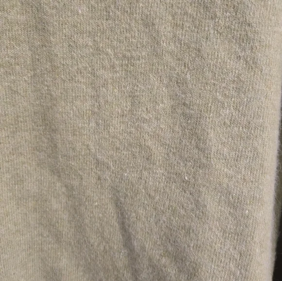 Vintage American Eagle Outfitters Green Fuzzy Cropped Mocked Neck Sweater Size L - Picture 8 of 12